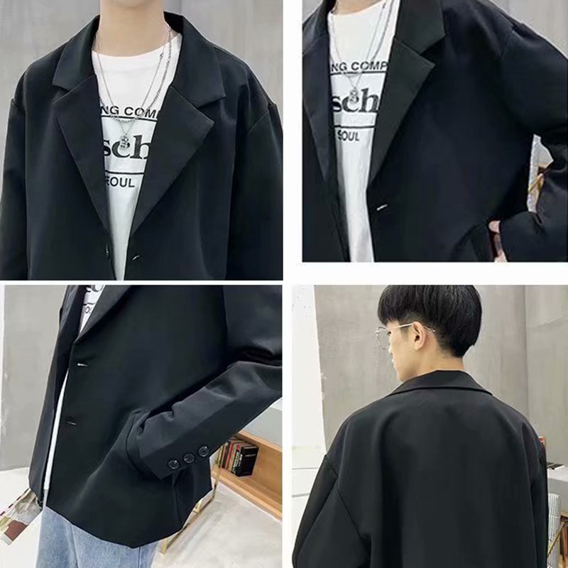 Blazers Ανδρικά μοντέρνα Oversize 3XL Spring Chic Μοντέρνα κορεατικά Ulzzang Loose Leisure Ανδρικό κοστούμι υψηλής ποιότητας Επώνυμα μπλουζάκια με όλα τα ματς