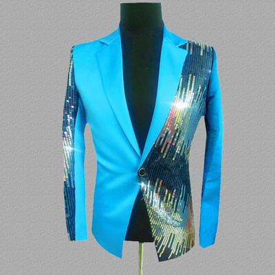 Plyesxale brändi Sequin Blazer Meeste Kuninglik Sinine Kollane Must Roos Punased Purpursed Bleiserid Meestele Lauljakostüüm Prom Stage Blazer Q229