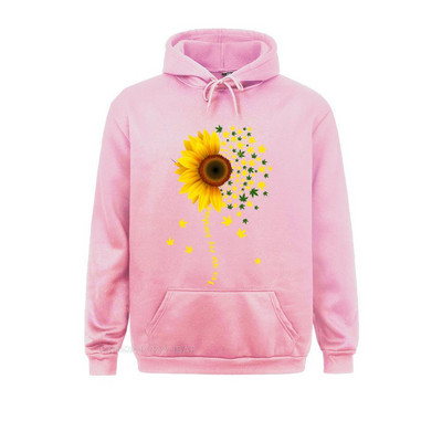 Sunflower Weed Leaf Lover Hoodie Hoodie za odrasle Majice s kapuljačom za fitness Personalizirana sportska odjeća Nova moda