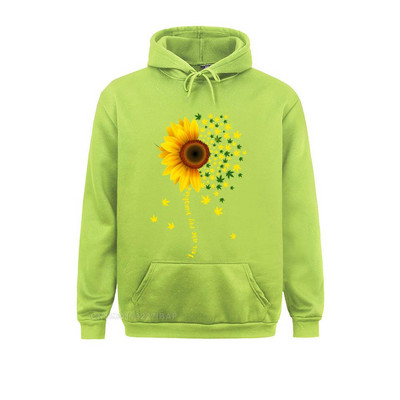 Sunflower Weed Leaf Lover Hoodie Hoodie za odrasle Majice s kapuljačom za fitness Personalizirana sportska odjeća Nova moda