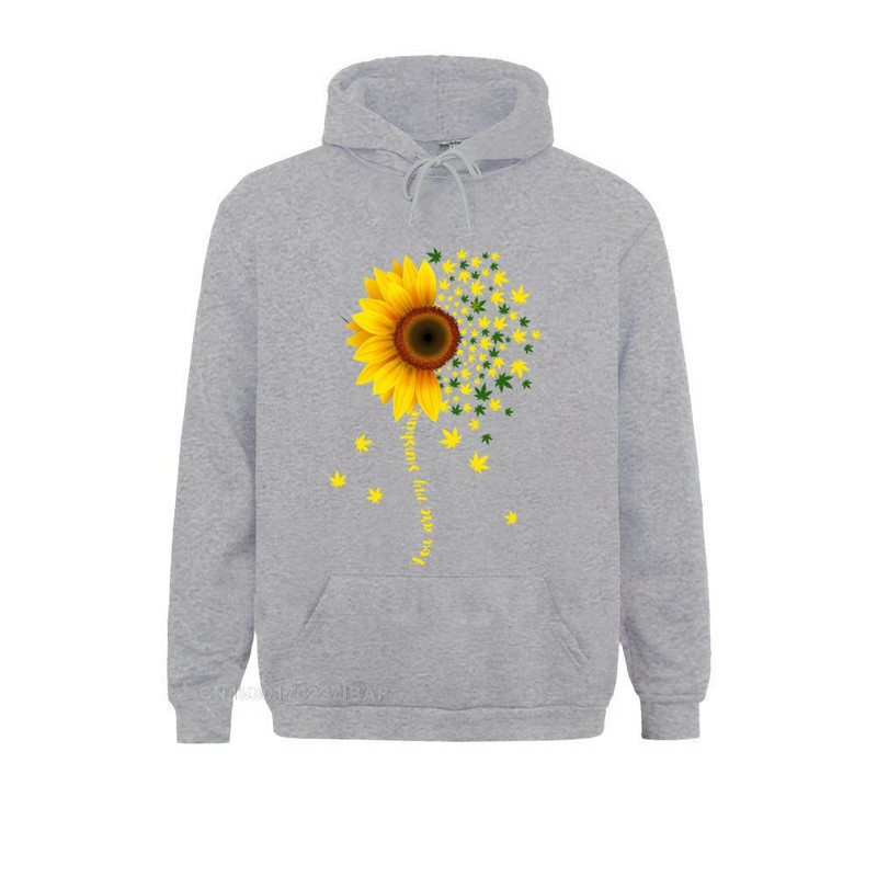 Sunflower Weed Leaf Lover Hoodie Hoodie za odrasle Majice s kapuljačom za fitness Personalizirana sportska odjeća Nova moda