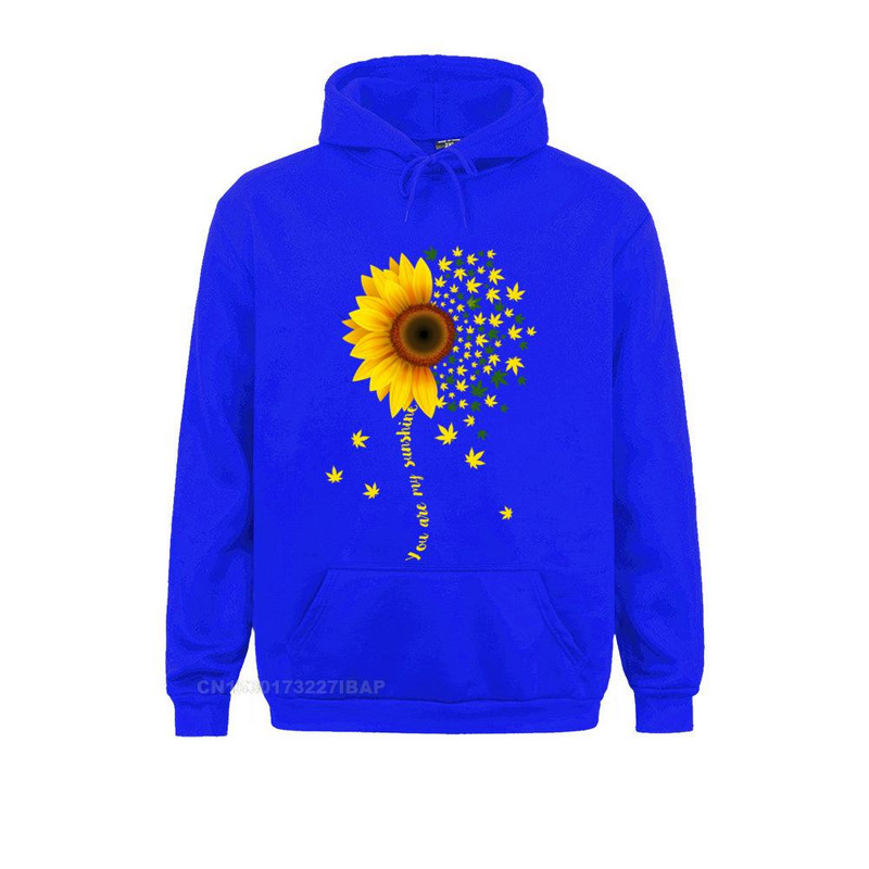 Sunflower Weed Leaf Lover Hoodie Hoodie za odrasle Majice s kapuljačom za fitness Personalizirana sportska odjeća Nova moda