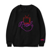 Love On Tour Bunny TV logotip Crewneck Merch Sweatshirt Muškarci Ženski pulover s printom Unisex Harajuku Ležerna majica