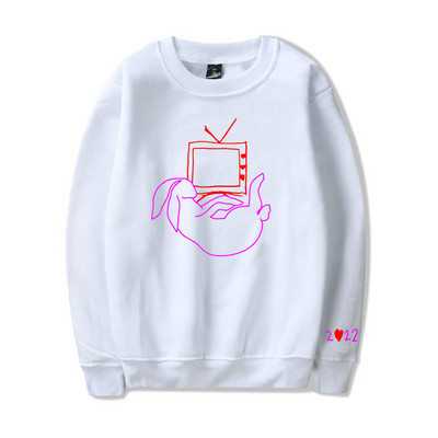 Love On Tour Bunny TV logotip Crewneck Merch Sweatshirt Muškarci Ženski pulover s printom Unisex Harajuku Ležerna majica