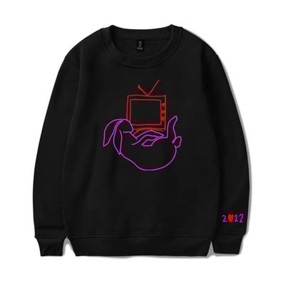 Love On Tour Bunny TV logotip Crewneck Merch Sweatshirt Muškarci Ženski pulover s printom Unisex Harajuku Ležerna majica