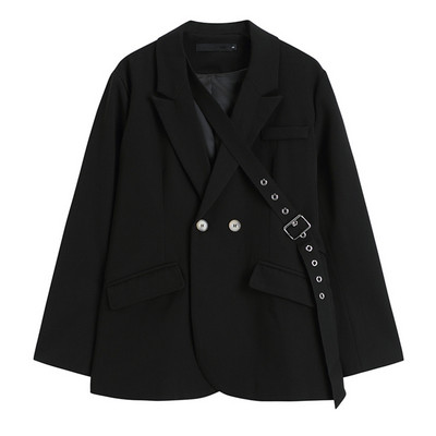 IEFB meeste ja naiste sama vabaaja ülikond suvine uus nišikujundus, pitsitud lahtised bleiserid mantel ühevärvilised mood tänavarõivad 9C916