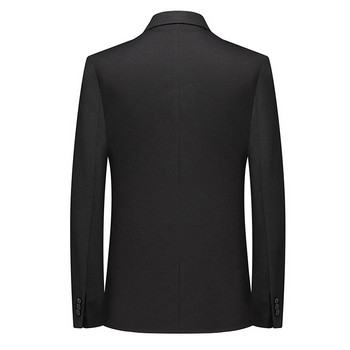 Ανοιξιάτικο φθινόπωρο Νέο Ανδρικό Plus μέγεθος 8XL Μαύρο casual κοστούμι Ανδρικό απλό κοστούμι 150kg Μεγάλο 7xl ανδρικό μπλέιζερ