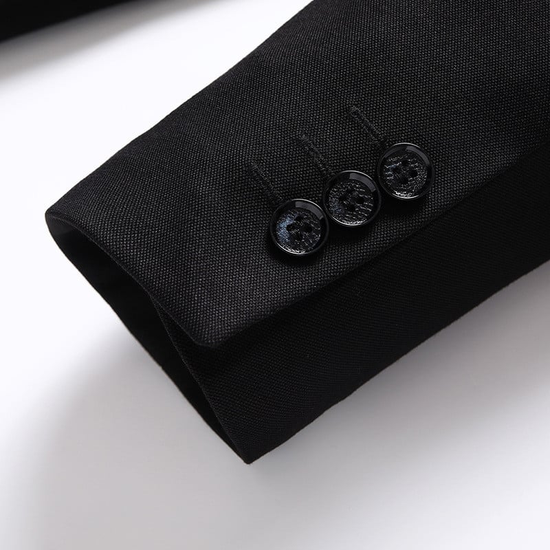 Pavasario ruduo Nauji vyriški didelio dydžio 8XL juodi laisvalaikio kostiumai Vyriški laisvalaikio vienviečiai kostiumai 150 kg dideli 7xl švarkai vyrams