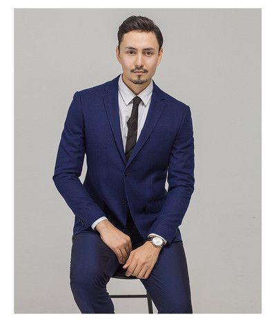 Meeste bleiser kvaliteetne lihtne klassikaline ülikond äri veinpunane tumesinine ühevärviline jakk 6XL kostüüm Homme