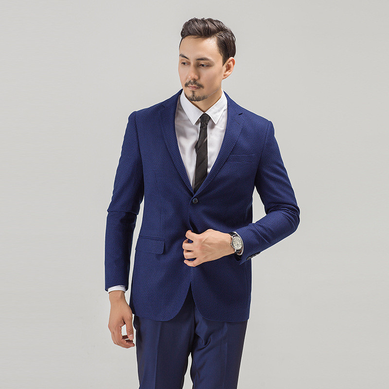 Meeste bleiser kvaliteetne lihtne klassikaline ülikond äri veinpunane tumesinine ühevärviline jakk 6XL kostüüm Homme