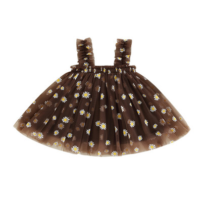 Ma&Baby 6M-5Y Suvine väikelaps Laps Beebi Tüdrukutele Tüdrukukleit Karikakrad kleidid Tüdrukutele Rannapuhkuse riided D01