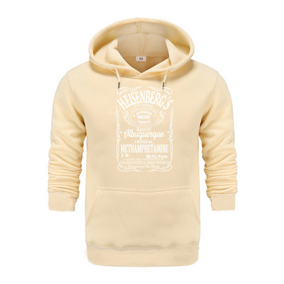 Heisenberg Fashion Meeste Pusad Meeste Pusad Harajuku Pusad Sügises tänavarõivad Hip Hop Must Hoodie Meeste Pusad