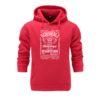 Heisenberg Fashion Meeste Pusad Meeste Pusad Harajuku Pusad Sügises tänavarõivad Hip Hop Must Hoodie Meeste Pusad