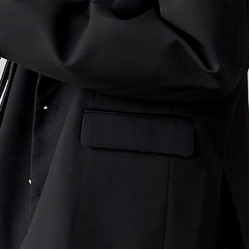 2023 Σχολική ομοιόμορφη βάση μπουφάν Ιαπωνίας Κολάρο Ανδρικό τουνίκ σακάκι DK Κοστούμι Ανδρικό μαύρο παλτό με πινακίδα υψηλής έκδοσης