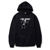 Φούτερ Y2K Streetwear Skeleton Printing Hoodies Retro Gothic All-Match Αθλητικά Unisex Πανκ Ροκ Φθινοπωρινό Ζεστό Φούτερ για άνδρες/γυναίκες