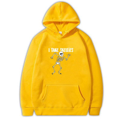 Φούτερ Y2K Streetwear Skeleton Printing Hoodies Retro Gothic All-Match Αθλητικά Unisex Πανκ Ροκ Φθινοπωρινό Ζεστό Φούτερ για άνδρες/γυναίκες