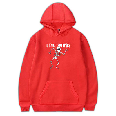Φούτερ Y2K Streetwear Skeleton Printing Hoodies Retro Gothic All-Match Αθλητικά Unisex Πανκ Ροκ Φθινοπωρινό Ζεστό Φούτερ για άνδρες/γυναίκες