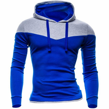 Νέες κουκούλες για άντρες Εφηβικές μπλούζες Φθινοπωρινά αθλητικά συνονθύλευμα Χρώμα λεπτό πουλόβερ Μόδα Casual Top Dropshipping