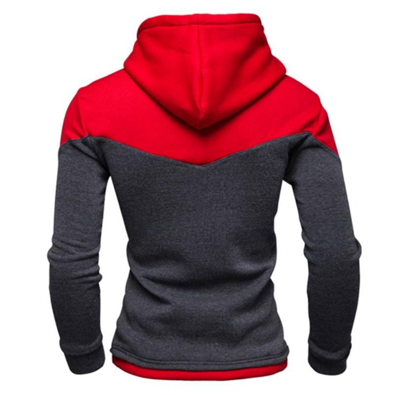 Uued pusad meestele Teismeliste kampsunid Sügisspordirõivad Patchwork Värvilised Slim Pullover Outwear Mood vabaaja top Dropshipping