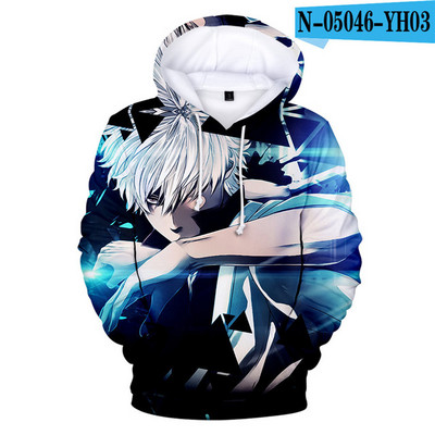 Nova anime GINTAMA Sakata Gintoki majica s kapuljačom Jesen Zima Debele majice s kapuljačom Srebrna duša Jakna s kapuljačom Muška/Ženska trenirka za slobodno vrijeme Kaput