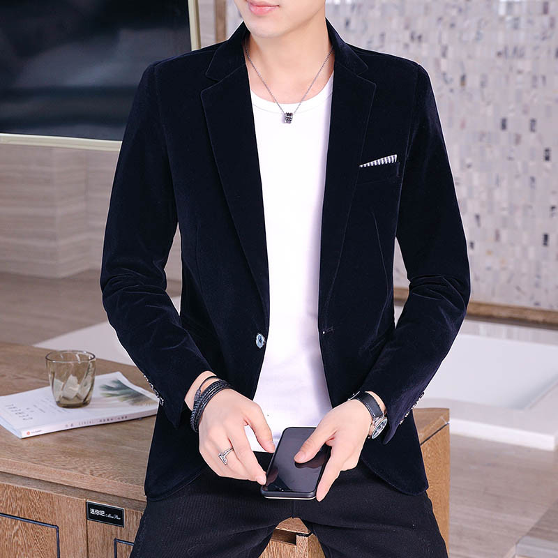 Meeste Burgundia sametbleiserid jakid Slim Fit vabaaja ülikonnad jakid Meeste pulmapeigmehe laulja kostüüm õhuke pidulik kleit 5XL