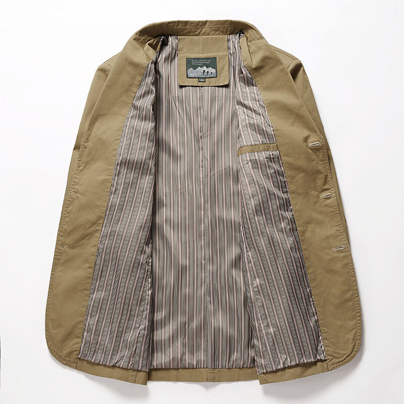 2023. aasta uued meeste bleiserid, ülikonnajakk, meeste puuvillane jakk, vabaaja mantel, meeste vabaaja mantel, meeste tänavarõivad