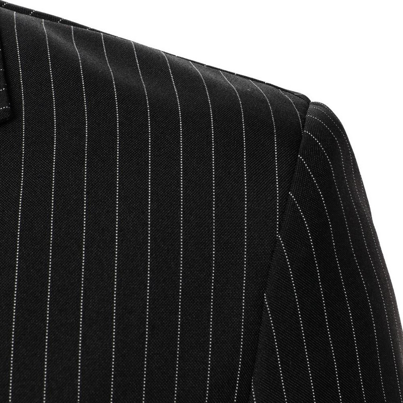 Meeste bleiser Lihtsa joonega nööbitakuga Meeste äriline vabaaja ülikond pidulik kohtumine pulmapeigmehe õhtusöök meeste bleiser