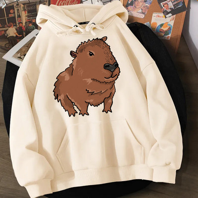 Capibara majice s kapuljačom muška anime vintage odjeća Pulover muška majica s dugim rukavima