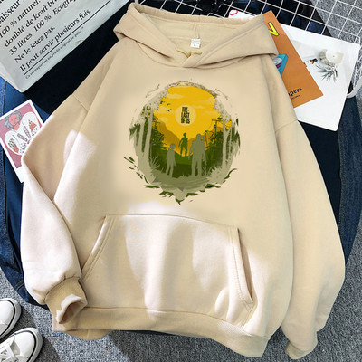 the last of us majice s kapuljačom muški tiskani Korea streetwear grunge muška odjeća pulover anime grafika