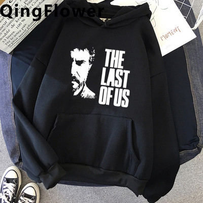the last of us majice s kapuljačom muški tiskani Korea streetwear grunge muška odjeća pulover anime grafika