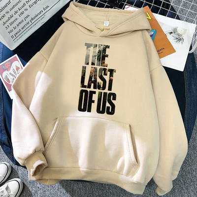 the last of us majice s kapuljačom muški tiskani Korea streetwear grunge muška odjeća pulover anime grafika