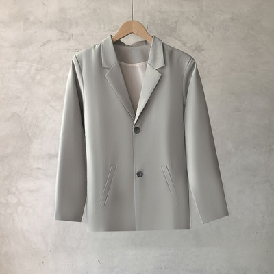 Σχεδιασμός Blazers Ανδρικά Παλτό Όμορφο Απαλό Βρετανικό Mont Erkek Κομψό Hipsters Ιαπωνικό φαρδύ Smart Casual S-3XL Minimalist Temper