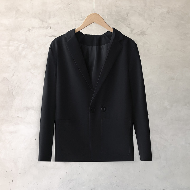 Σχεδιασμός Blazers Ανδρικά Παλτό Όμορφο Απαλό Βρετανικό Mont Erkek Κομψό Hipsters Ιαπωνικό φαρδύ Smart Casual S-3XL Minimalist Temper