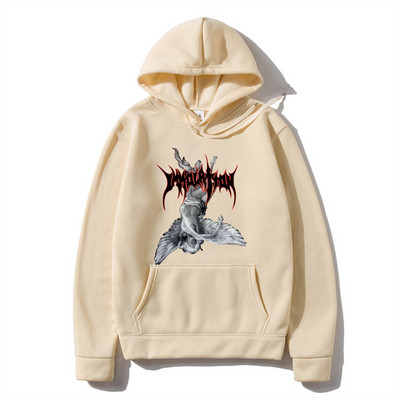 Prevelika majica s kapuljačom Žene Muškarci Hip Hop Smiješne Hoodies s printom Fallen Angel Streetwear Y2k Jesen Zima Prevelike majice s kapuljačom Sweatshirts