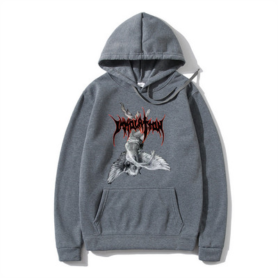 Prevelika majica s kapuljačom Žene Muškarci Hip Hop Smiješne Hoodies s printom Fallen Angel Streetwear Y2k Jesen Zima Prevelike majice s kapuljačom Sweatshirts