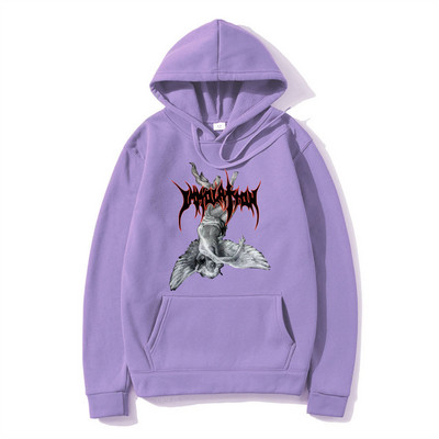Prevelika majica s kapuljačom Žene Muškarci Hip Hop Smiješne Hoodies s printom Fallen Angel Streetwear Y2k Jesen Zima Prevelike majice s kapuljačom Sweatshirts