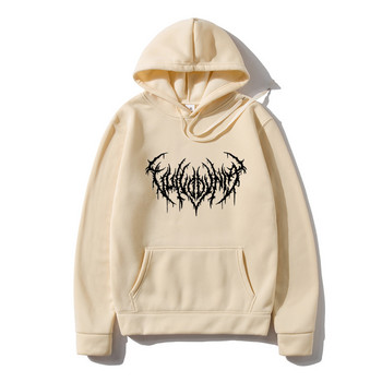 Gothic Oversized Hoodie μακρυμάνικο Harajuku hoodies Ανδρικές και Γυναικείες Αισθητική Hip Hop Retro Νέο Φθινοπωρινό Χειμερινό Ανδρικό Φούτερ