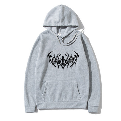 Gotička prevelika majica s kapuljačom dugih rukava Harajuku majice s kapuljačom Muške i ženske estetske hip hop retro nove jesenske zimske muške majice