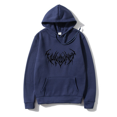 Gotička prevelika majica s kapuljačom dugih rukava Harajuku majice s kapuljačom Muške i ženske estetske hip hop retro nove jesenske zimske muške majice