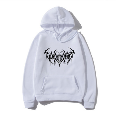 Gotička prevelika majica s kapuljačom dugih rukava Harajuku majice s kapuljačom Muške i ženske estetske hip hop retro nove jesenske zimske muške majice