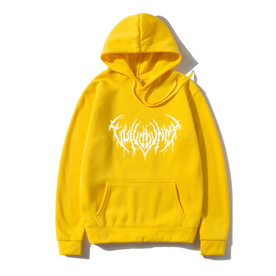 Gotička prevelika majica s kapuljačom dugih rukava Harajuku majice s kapuljačom Muške i ženske estetske hip hop retro nove jesenske zimske muške majice