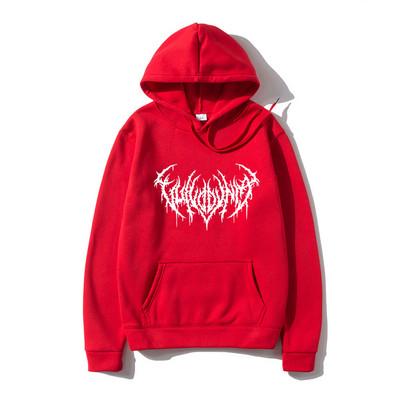 Gotička prevelika majica s kapuljačom dugih rukava Harajuku majice s kapuljačom Muške i ženske estetske hip hop retro nove jesenske zimske muške majice