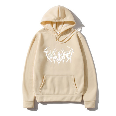 Gotička prevelika majica s kapuljačom dugih rukava Harajuku majice s kapuljačom Muške i ženske estetske hip hop retro nove jesenske zimske muške majice