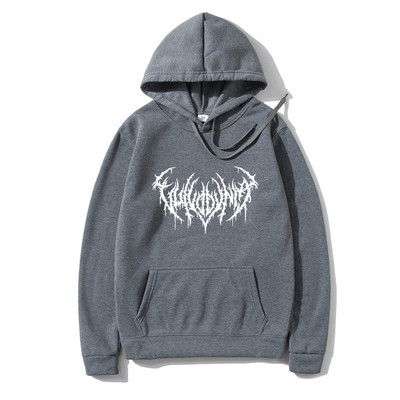 Gotička prevelika majica s kapuljačom dugih rukava Harajuku majice s kapuljačom Muške i ženske estetske hip hop retro nove jesenske zimske muške majice