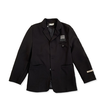 Muški blejzeri dugih rukava Dizajnerska nježna ulična odjeća Zgodna japanska moda Ležerna elegantna Nova cool oprema Harajuku korejski stilski