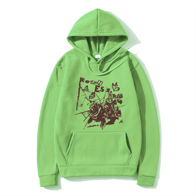 Hip hop majice s kapuljačom Ulična odjeća Vintage Muška majica s printom grafike cvijeta ruže Modni ležerni muški široki puloveri Brand Hoody