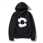 Vintage muška majica s kapuljačom Y2K Grunge Hip Hop Teeth Ulična odjeća s kapuljačom Harajuku Punk Gothic Pulover Hoodies Ležerna odjeća