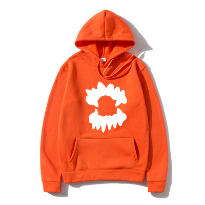 Vintage muška majica s kapuljačom Y2K Grunge Hip Hop Teeth Ulična odjeća s kapuljačom Harajuku Punk Gothic Pulover Hoodies Ležerna odjeća