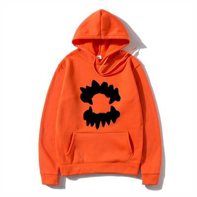 Vintage muška majica s kapuljačom Y2K Grunge Hip Hop Teeth Ulična odjeća s kapuljačom Harajuku Punk Gothic Pulover Hoodies Ležerna odjeća