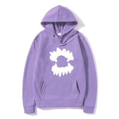 Vintage muška majica s kapuljačom Y2K Grunge Hip Hop Teeth Ulična odjeća s kapuljačom Harajuku Punk Gothic Pulover Hoodies Ležerna odjeća